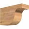 Ekena Millwork Del Monte Smooth Rafter Tail, Western Red Cedar, 5 1/2"W x 10"H x 16"L RFT06X10X16DEL00SWR - alternate 1